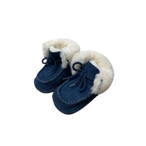UGG Baby Boots Unisex Navy Sparrow Size 0/1